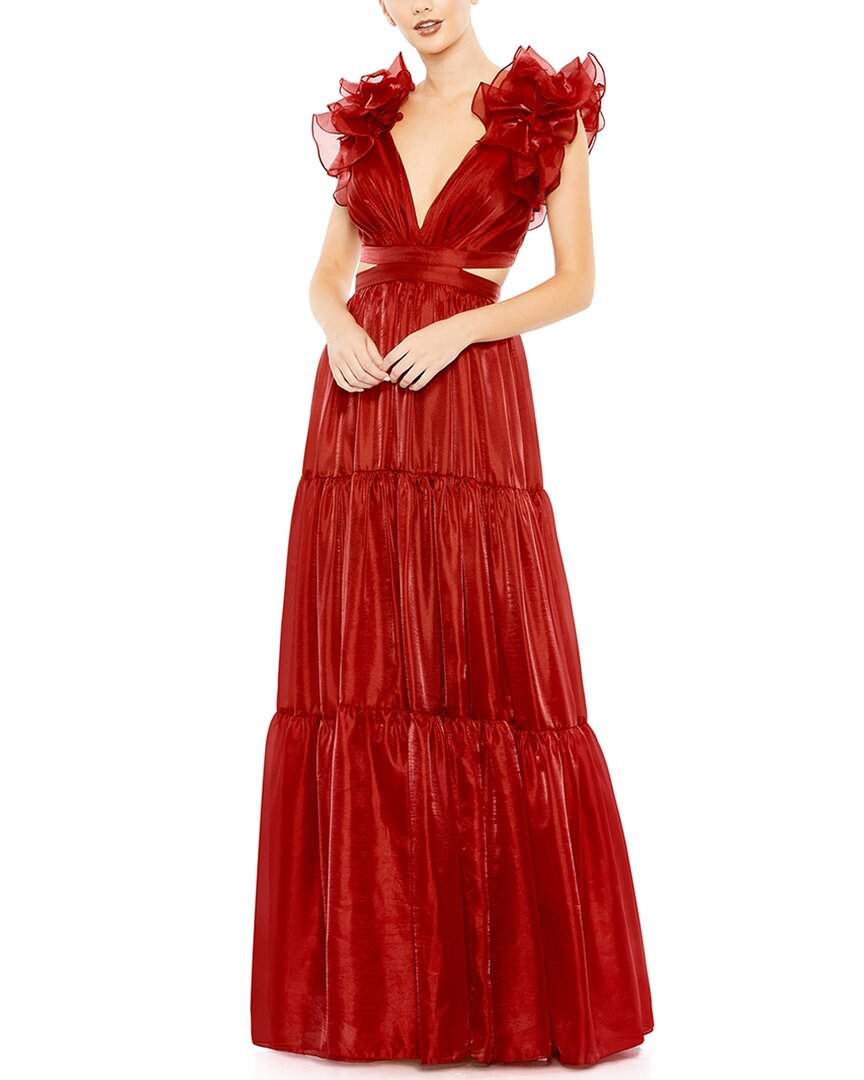 Wine Gown - Mac Duggal