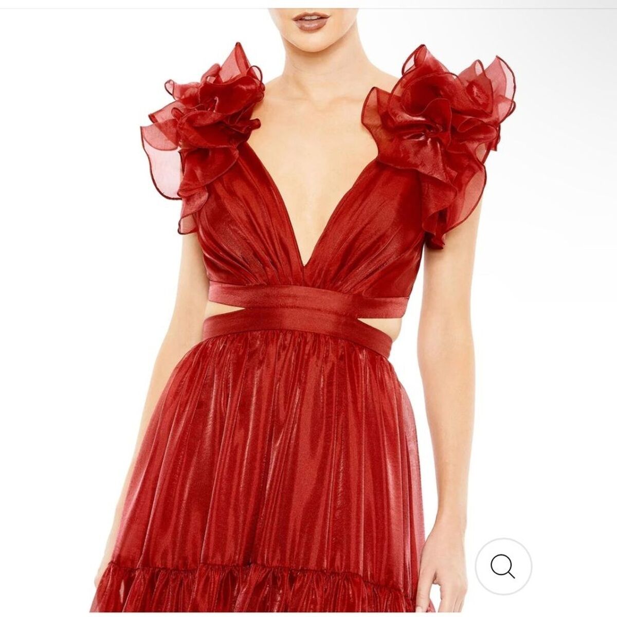 Wine Gown - Mac Duggal