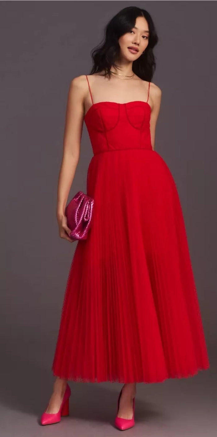 Cherry Gown - Monique Lhuillier