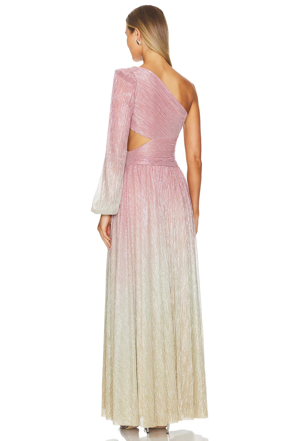 One Shoulder Maxi Dress - PatBo