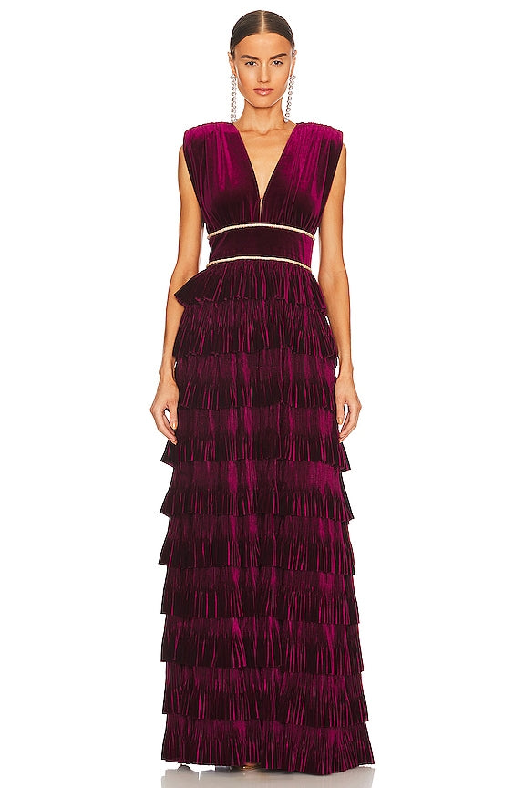 Velvet Gown - brand:Bronx and Banco